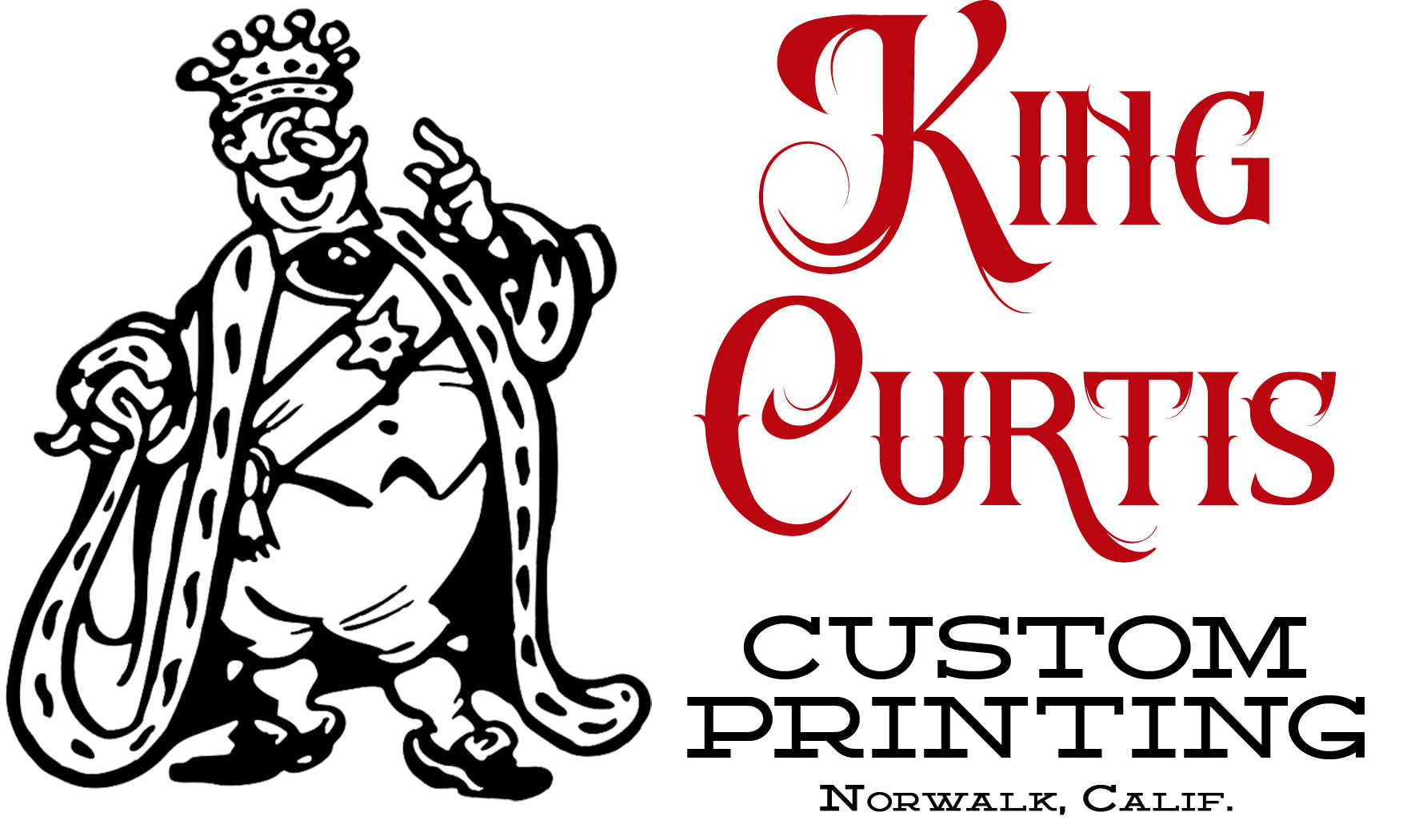 King Curtis Custom DTG Direct To Garment Printing
